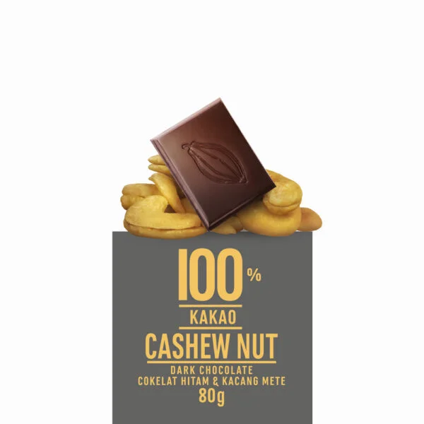 Chocolate Monggo Cashew Nuts Dark Cokelat Hitam 100% Coklat 3