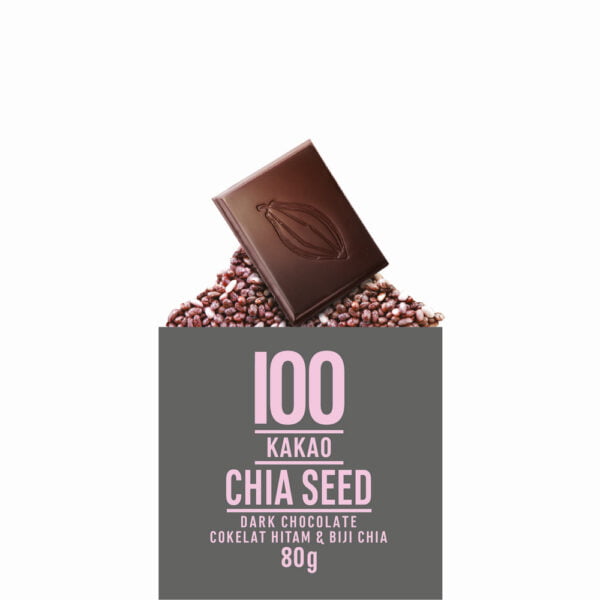Chocolate Monggo Chia Seed Dark Cokelat 100% Coklat 3