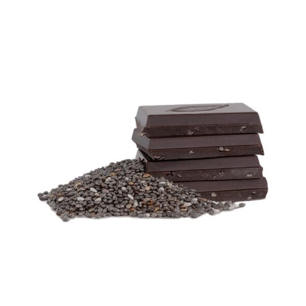 Chocolate Monggo Chia Seed Dark Cokelat 100% Coklat