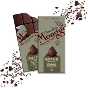 Chocolate Monggo Cocoa Nibs Dark Cokelat Hitam 69% Coklat