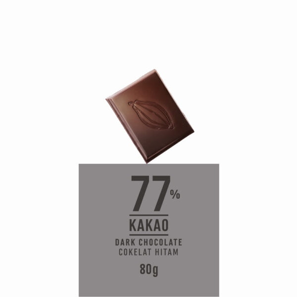 Chocolate Monggo Dark Cokelat Hitam 77% Coklat 3