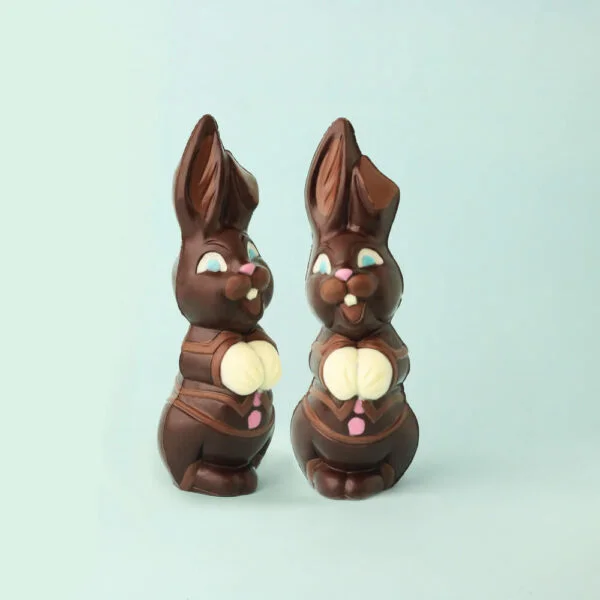 Chocolate Monggo Easter Giant Bunny Rabbit 310g Kelinci Paskah 2