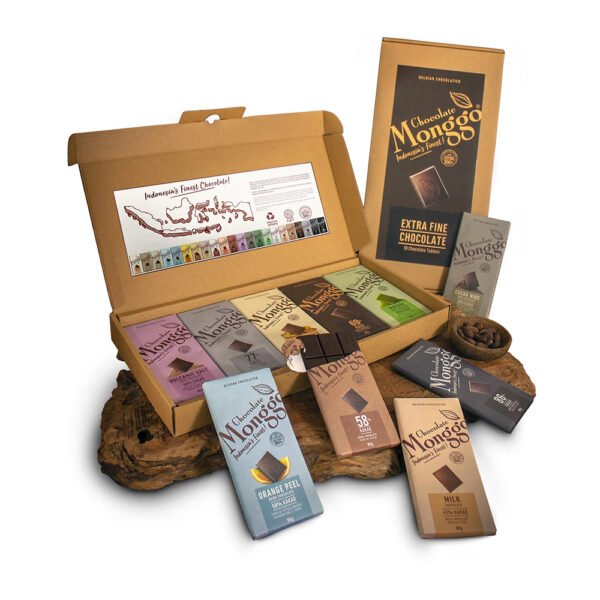 Chocolate Monggo Giant Box 10 Variants Cokelat