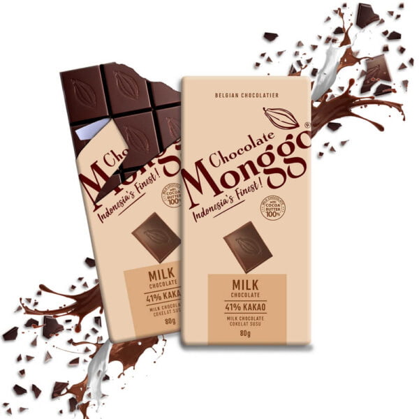 Chocolate Monggo Milk Cokelat Susu 41% Coklat