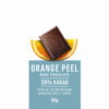 ORANGE PEEL Dark Chocolate 58% Of Cocoa - Tablet 80g - Image 3