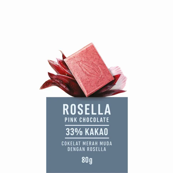 Chocolate Monggo Rosella Pink Cokelat 33% Coklat 3