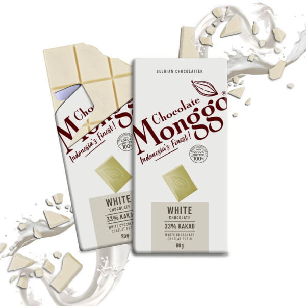 Chocolate Monggo White Cokelat Putih 33% coklat