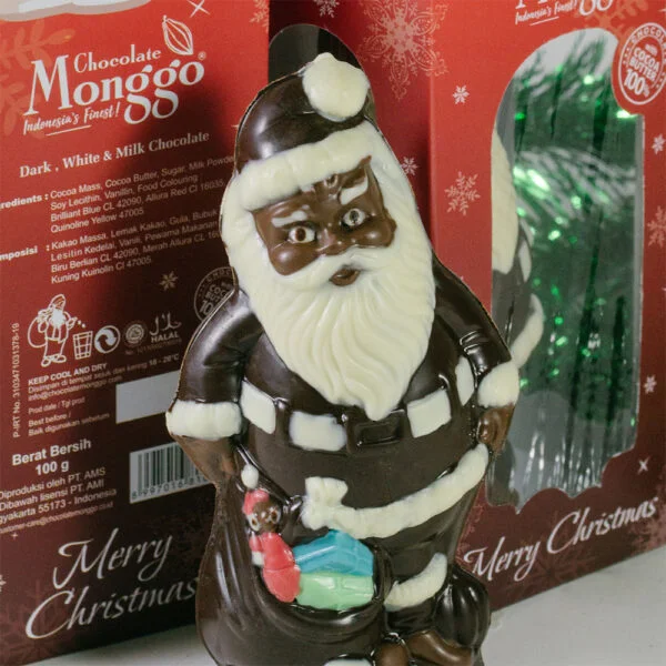 Christmas Chocolate Medium Santa 100g 1