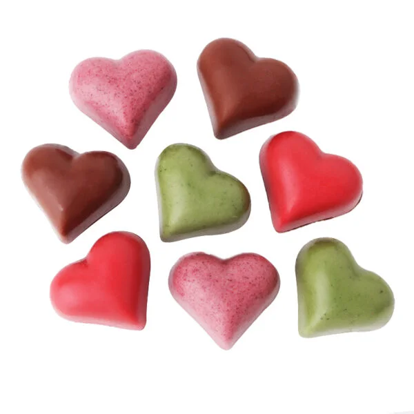VALENTINE LOVELY HEARTS PRALINE Ballotin 8pcs - Image 3