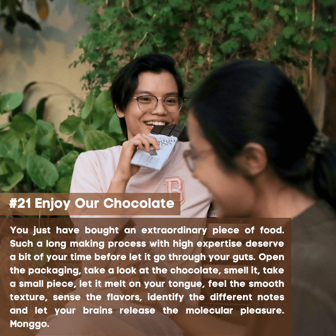 21 Enjoy Our Chocolate
