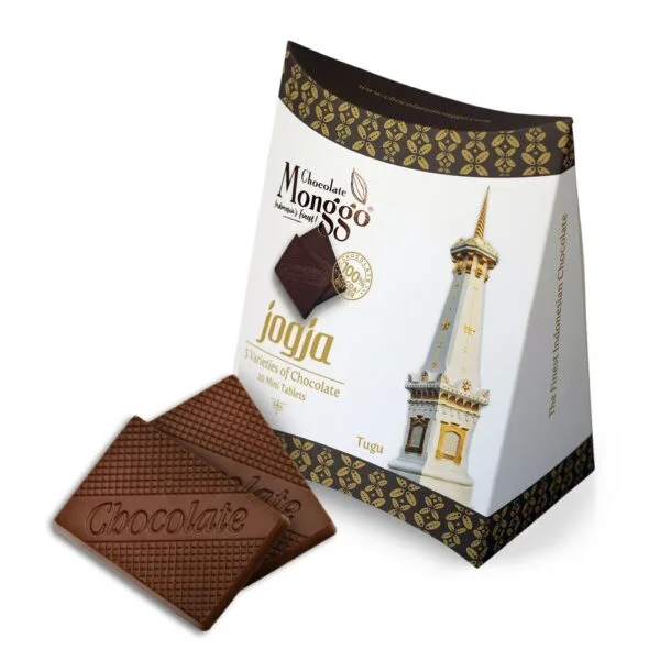 Chocolate Monggo Tugu Jogja Souvenir Box Mix Cokelat