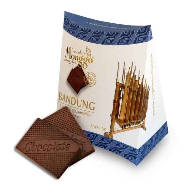 Chocolate Monggo Angklung Souvenirs Box Coklat