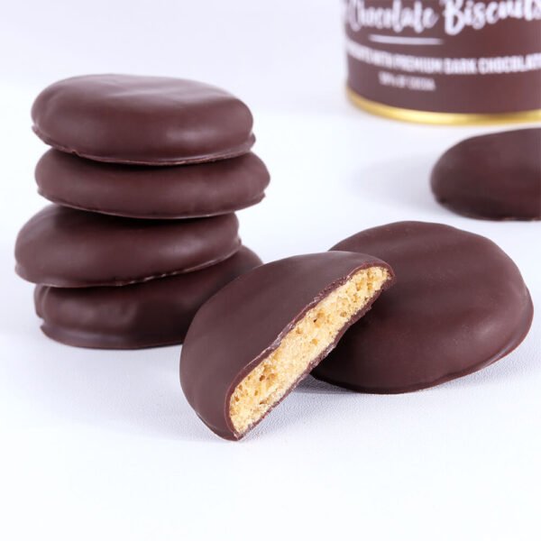 Dark Chocolate Biscuits Butter Biscuits with Premium Dark Chocolate 4 - Chocolate Monggo