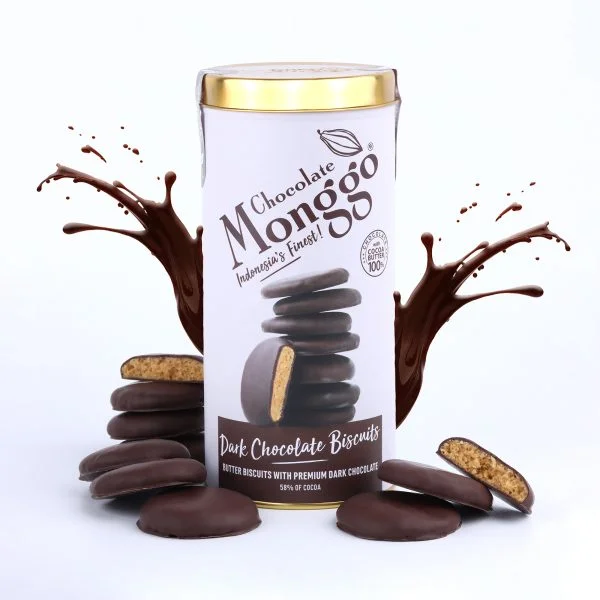 DARK CHOCOLATE BISCUITS 158g