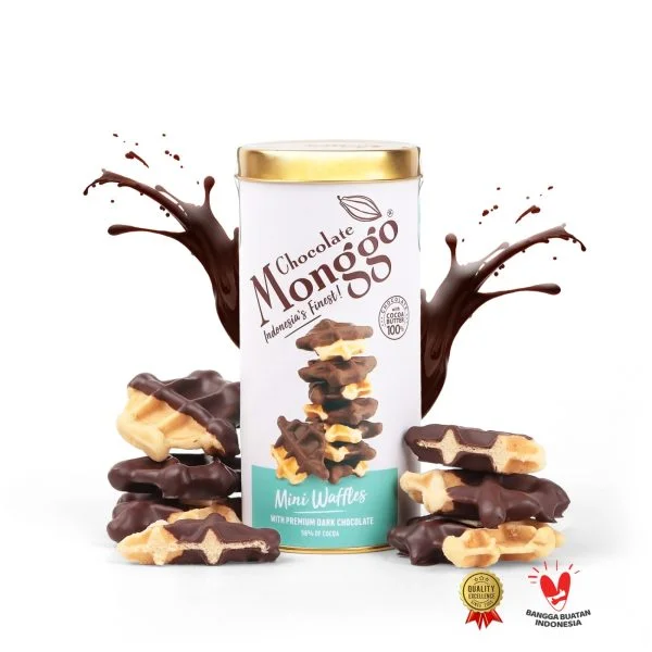 Mini Waffle Dark Chocolate 58%