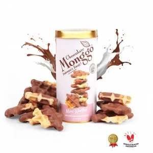 Mini Waffle Milk Chocolate 41%