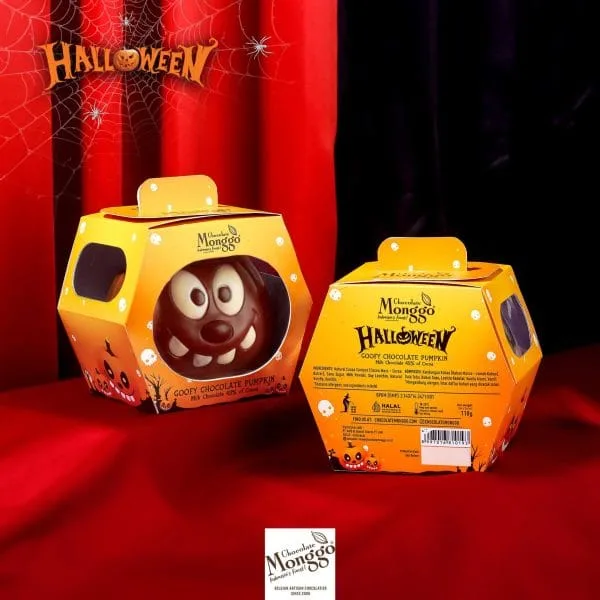 HALLOWEEN GOOFY CHOCOLATE PUMPKIN 110g - Image 2