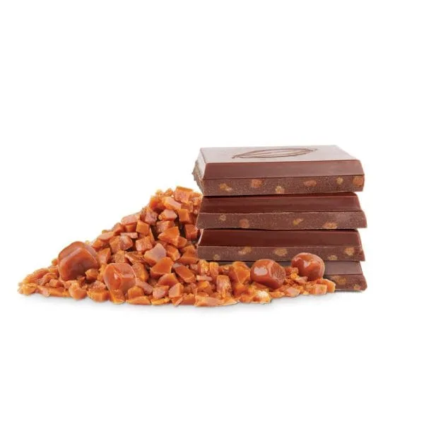 CARAMEL BRITTLE Milk Chocolate 45% of Cocoa - Tablet 80g - Image 2